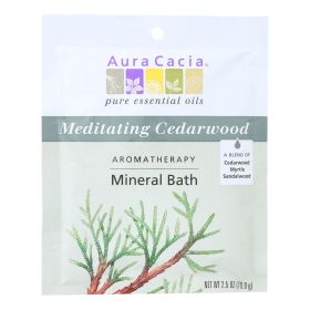 Aura Cacia - Aromatherapy Mineral Bath  - 2.5 Oz - Case Of 6