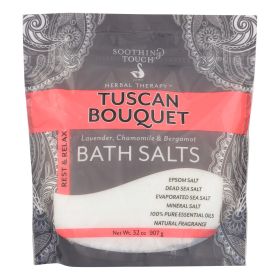 Soothing Touch Bath Salts - Rest & Relax Tuscan Bouquet 32 Oz