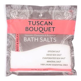 Soothing Touch Tuscan Bouquet Bath Salts - Case Of 6 - 8 Oz