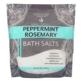 Soothing Touch Peppermint Rosemary Bath Salts - 32 Oz