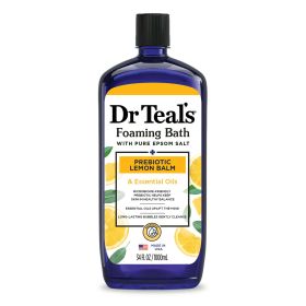 Dr Teal's Prebiotic Lemon Balm Foaming Bath - 34 Fl Oz