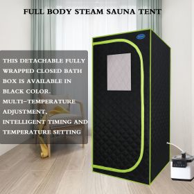 Portable Plus Type Full Size Steam Sauna Tent Home Spa Kit