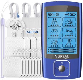 Nursal 24 Modes Dual Channel EMS TENS Unit - Stimulator