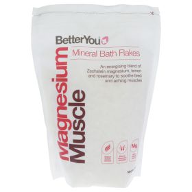 BetterYou Magnesium Muscle Bath Salt - 35.2 Oz for Unisex