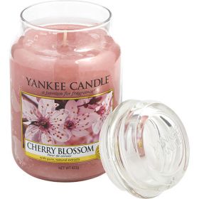 Cherry Blossom Scented Large Jar Candle/Yankee Candle 22 Oz