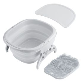 Ultimate Relaxation Portable Collapsible Foot Bath with Handle