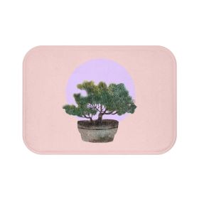 Stylish Microfiber Bonsai Tree Series 3 Bath Mat