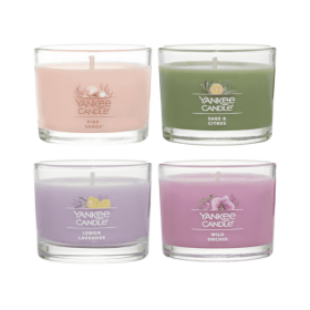 Zen Oasis Yankee Signature Votive Candles Variety Pack- 4 Pk