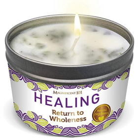 Magnificent 101 Healing Intention Aromatherapy Candle - 6 Oz