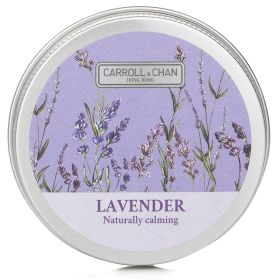 1 Pc 100% Lavender Beeswax Mini Tin Candle by Carroll & Chan