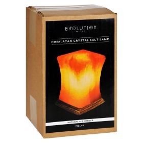 Evolution Natural Himalayan Pillar Crystal Salt Lamp - 1 Count