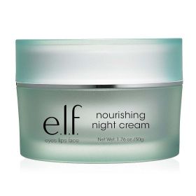 e.l.f. Nourishing Night Cream Hydrating Formula  - 1.76 OZ/ 50G