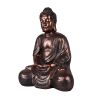 16.1 Inch Zen Buddha Statue Indoor Outdoor Home Decor