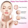 Waterproof Spin Facial Cleansing Brush with 5 Brush Heads