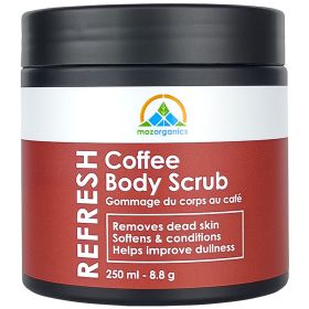 Coffee Body Scrub & Exfoliation by My Organic Zone - 8.8 OZ