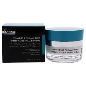 Dr. Brandt's Hyaluronic Facial Cream for Unisex - 1.7 OZ