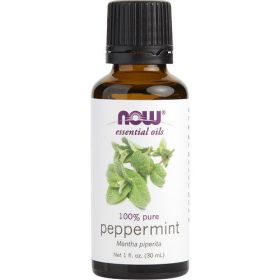 100% Pure Aromatherapy Peppermint Essential Oil by Now 1 OZ