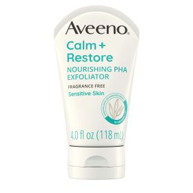 Aveeno Calm + Restore PHA Exfoliating Facial Cleanser- 4 OZ