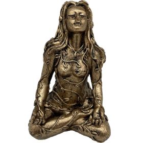 Mother Earth Mini Gaia Fairy Decorative Buddha Statue Decor