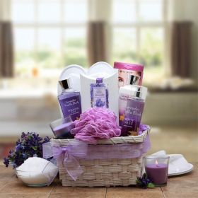 Lavender Spa Gift Basket Collection