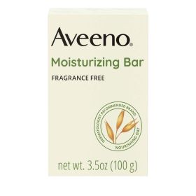 Moisturizing Facial Cleansing Bar for Dry Skin by Aveeno -3.5 OZ