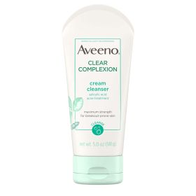 Naturals Clear Complexion Cream Cleanser by Aveeno- 5 OZ