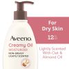 Aveeno Creamy Oil Body Moisturizer for Dry Skin (12 Fl Oz)