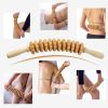 Handheld Wood Therapy Roller Massage Tool for Muscle Tension