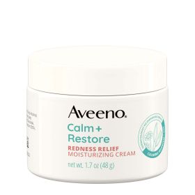 Calm + Restore Relief Cream Face Moisturizer - Aveeno 1.7 OZ