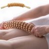 Handheld Wood Therapy Roller Massage Tool for Muscle Tension