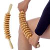 Handheld Wood Therapy Roller Massage Tool for Muscle Tension