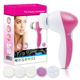 5 In 1 Deep Clean Electric Facial Cleaner Skin Care Massager