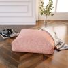 Jaxx Brio Large Décor Floor Pillow - Shearing Faux Lamb, Pink