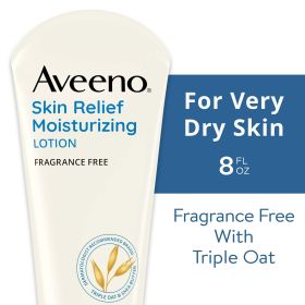 Aveeno Skin Relief Moisturizing Lotion for Very Dry Skin, 8 Fl Oz