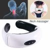 Electric TENS Pulse Neck Massager Unit w/  Magnetic Pulse