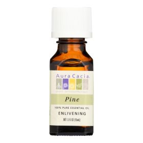 100% Pure Aroma Essential Oil Pine by Aura Cacia - 0.5 FL OZ