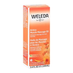 Weleda Natural Arnica Massage Oil for Sore Muscles– 3.4 Fl Oz