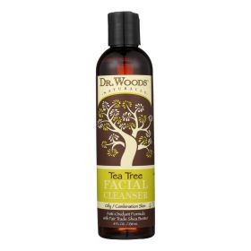 Dr. Woods Vegan Tea Tree Daily facial Cleanser - 8 Oz