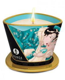 Island Blossoms Massage Candle Skin Nourishing Oil by Shunga