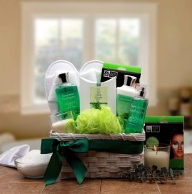 Eucalyptus Spa Gift Basket Collection