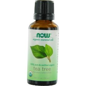 Now Essential Oils 100% Pure Organic Tea Tree Oil - 1 OZ