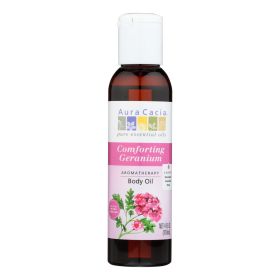 Aromatherapy Comforting Geranium Body Oil by Aura Cacia 4Oz