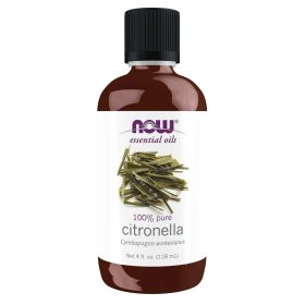 100% Pure Vegan Citronella Essential Oil by Now 4 - Ounce