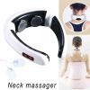 Electric TENS Pulse Neck Massager Unit w/  Magnetic Pulse