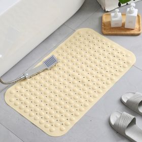 Bath Tub Shower Mat Non-Slip and Extra Large, Bathtub Pad (Color: Yellow, size: 36*70cm)