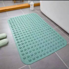 Bath Tub Shower Mat Non-Slip and Extra Large, Bathtub Pad (Color: Light Green, size: 46*77cm)