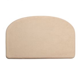 Super Absorbent Quick Drying Shower Carpet Bath Mat (Specification: 600MMx900MM, Color: Beige Without Logo)