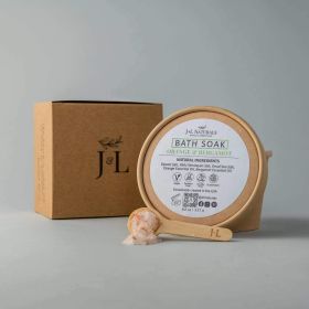 Soothe, Relax, and Rejuvenate Bath Soak by J & L Naturals (Scent: Bergamot & Orange, size: 8 oz)