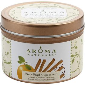 Peace Pearl Aromatherapy Soy Tin Candle - 2.5 X 1.75 Inch (SKU: 229345)