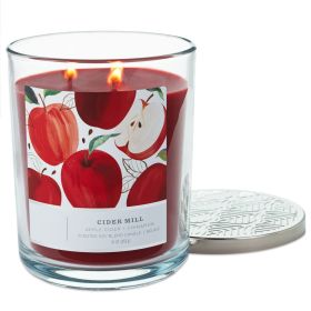 Perfect Present 3-Wick Indoor/Outdoor Decor Jar Candle 16 Oz (Type: Apple, Color: As pic show)